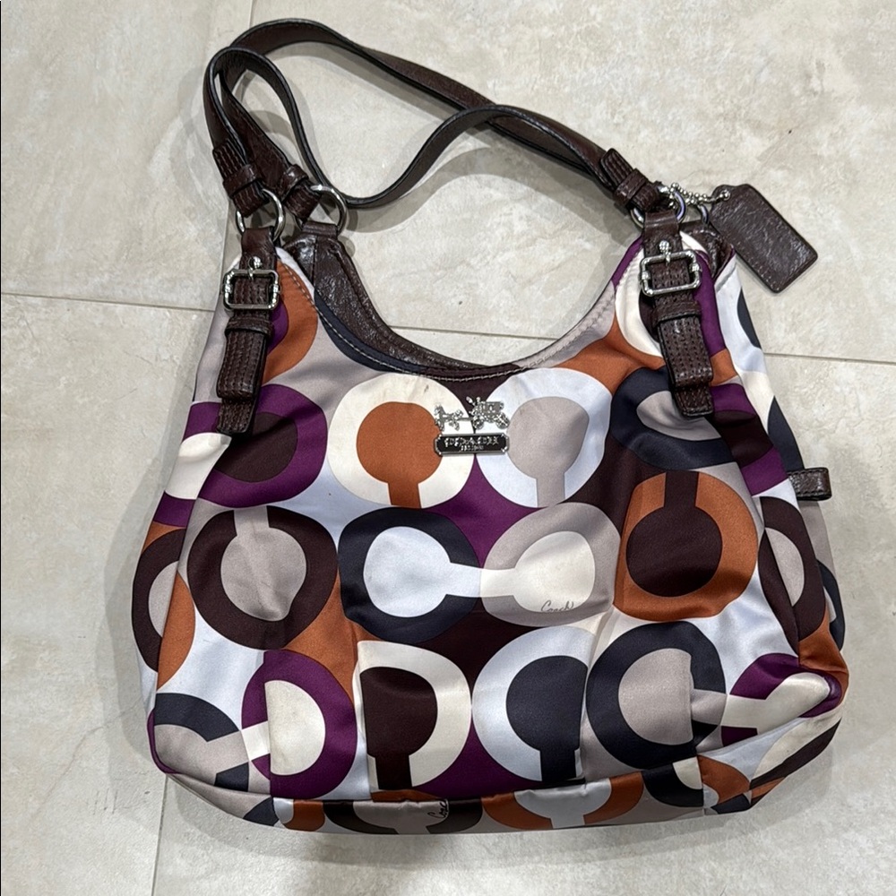 Coach Multicolor Patterned Women's Bag